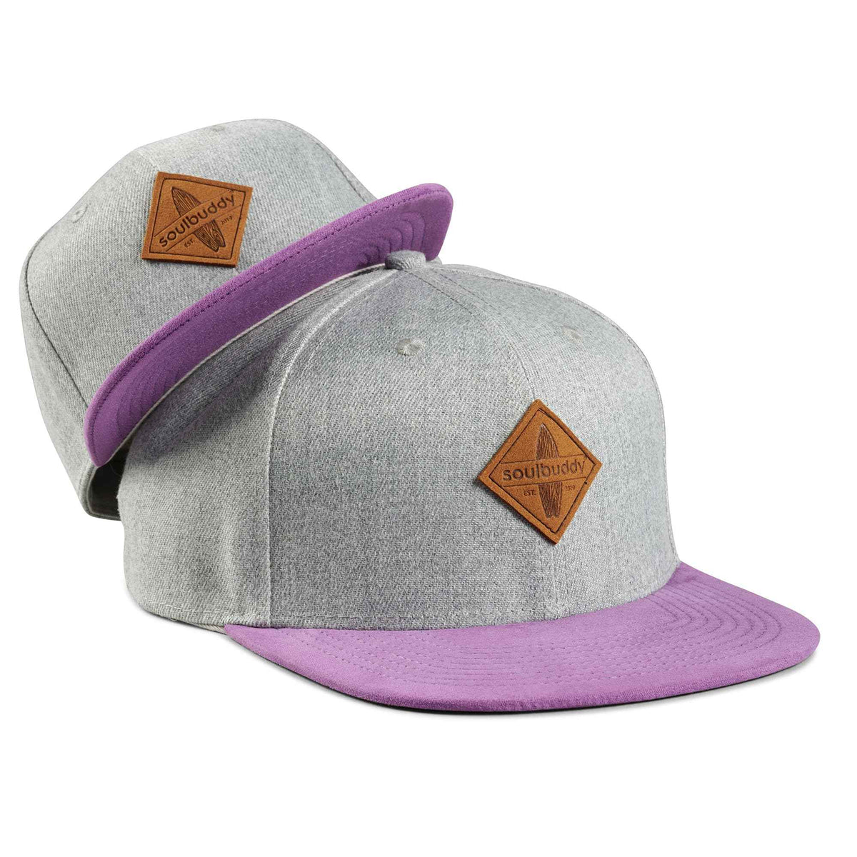 Soulbuddy Casquette Homme Enfant – Lot de 2 Casquettes Famille – Papa et Fils/Fille Snapback – Mini-me Look – Idée Cadeau Fête des Pères