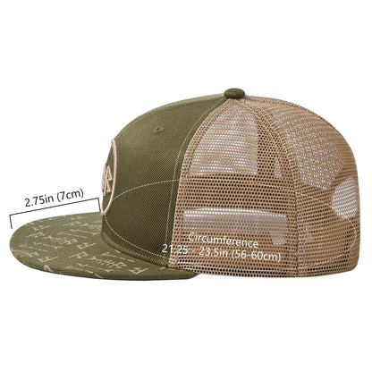 Bassdash Casquette de Camionneur à Bord Plat réglable Snapback Chapeau Maille Dos pour Hommes Femmes pêche Chasse - PATOGAZ