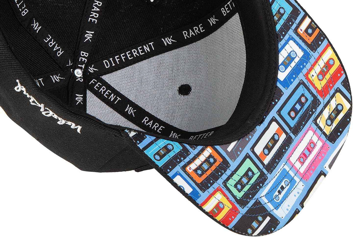 Nebelkind Casquette Snapback pour Homme et Femme - Noir - Taille Unique - Taille Unique - Réglable - Unisexe - De qualité supérieure - Style Streetwear - Casquette de Baseball avec visière Droite -