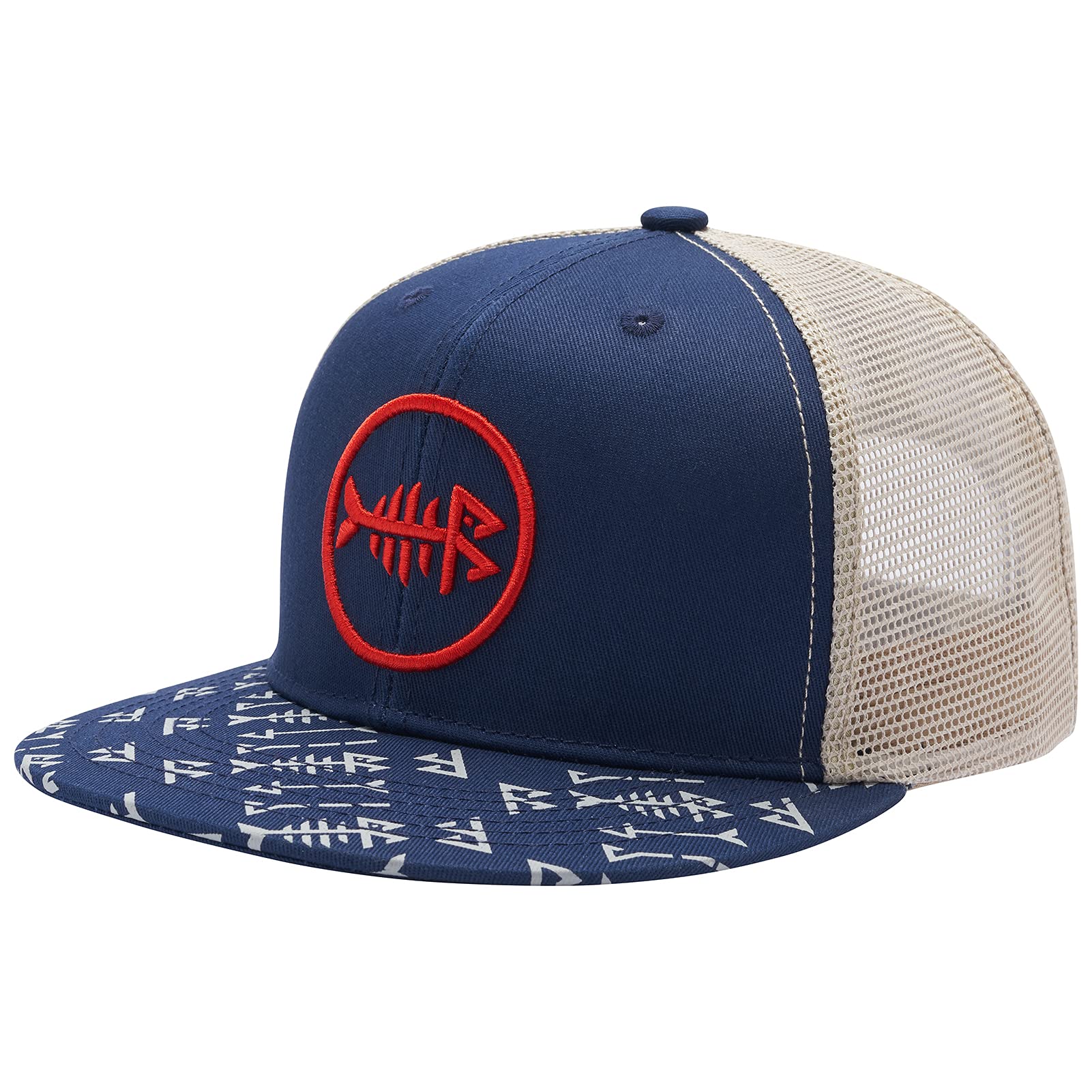 Bassdash Casquette de Camionneur à Bord Plat réglable Snapback Chapeau Maille Dos pour Hommes Femmes pêche Chasse - PATOGAZ
