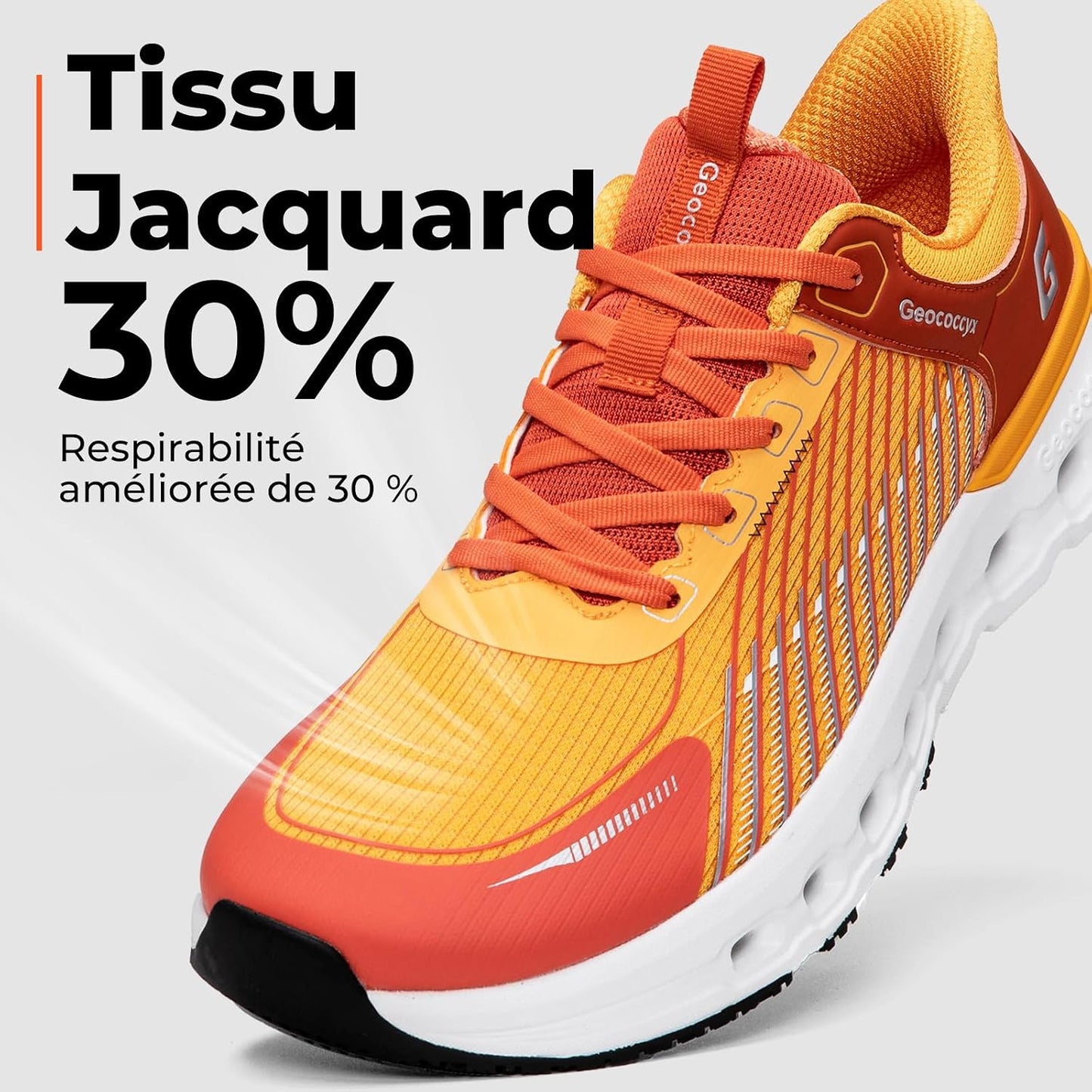 Baskets Larges Chaussures de Sport Homme | Chaussures à bout large, Pieds Larges, Respirant, Antidérapant, Amorti, pour Sorties quotidiennes, Fitness, Jogging - PATOGAZ