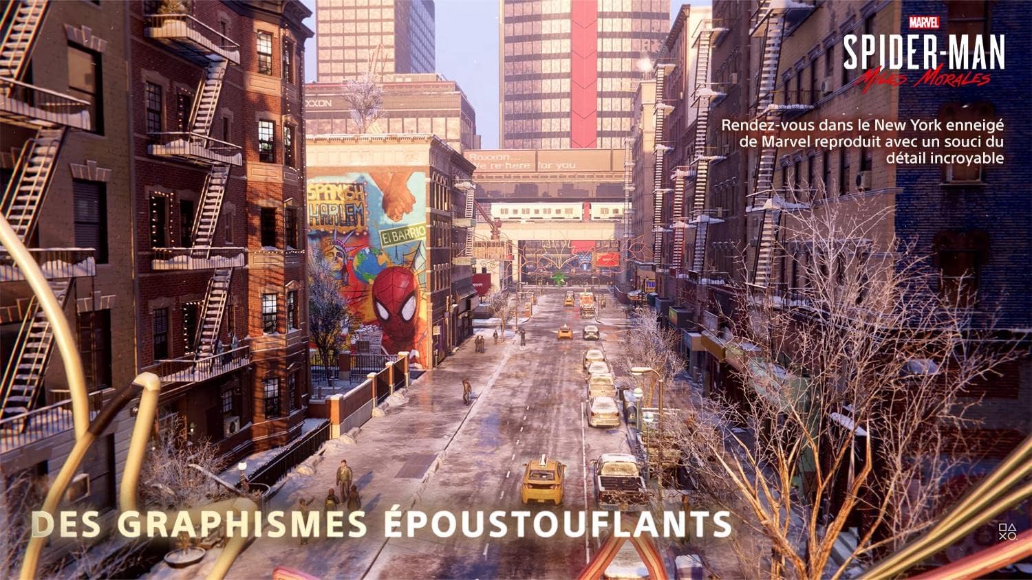 Sony, Marvel's Spider-Man : Miles Morales PS5, Jeu d'Action, Édition Standard, Version Physique avec CD, En Français, 1 joueur, PEGI 16, Pour PlayStation 5 - PATOGAZ