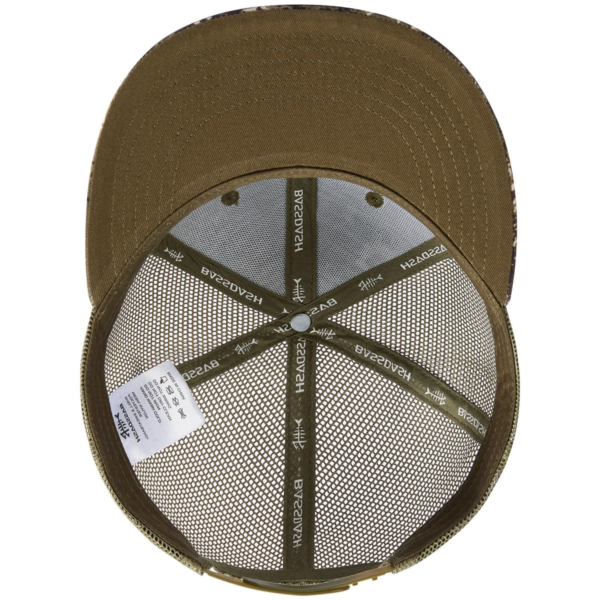 Bassdash Casquette de Camionneur à Bord Plat réglable Snapback Chapeau Maille Dos pour Hommes Femmes pêche Chasse - PATOGAZ