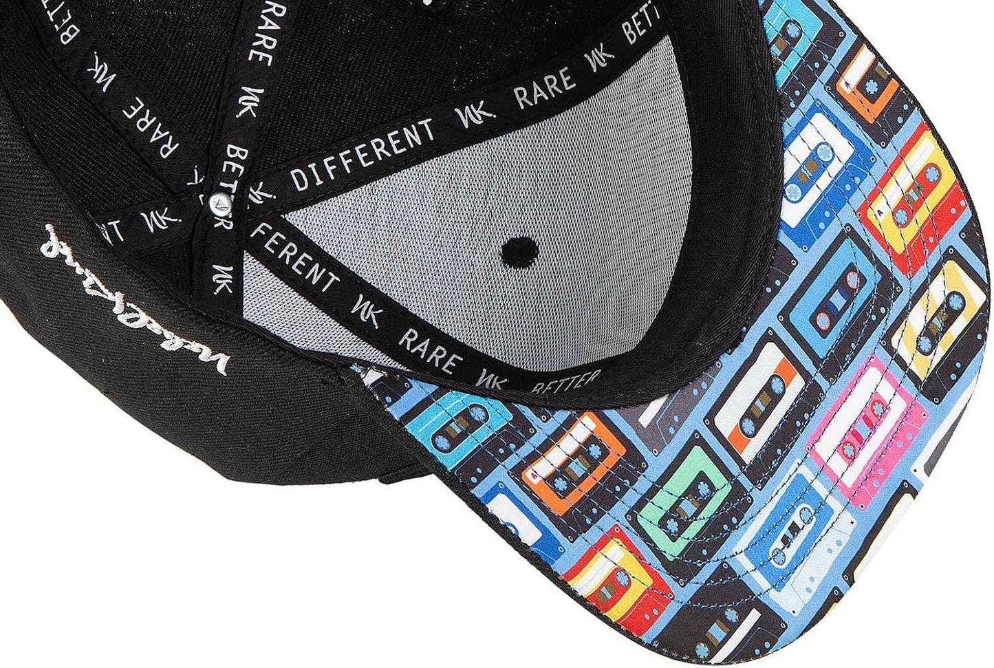 Nebelkind Casquette Snapback pour Homme et Femme - Noir - Taille Unique - Taille Unique - Réglable - Unisexe - De qualité supérieure - Style Streetwear - Casquette de Baseball avec visière Droite -