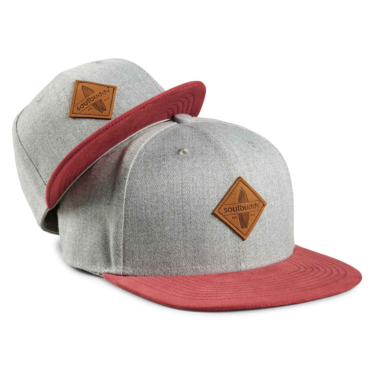 Soulbuddy Casquette Homme Enfant – Lot de 2 Casquettes Famille – Papa et Fils/Fille Snapback – Mini-me Look – Idée Cadeau Fête des Pères