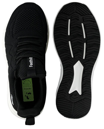 Feethit Baskets et Chaussures de Sport Homme Tennis Running Marche Sneakers | Mesh respirant, intérieur doux, amorti EVA, semelle en caoutchouc antidérapante, lacets réglables, sport et quotidien - PATOGAZ