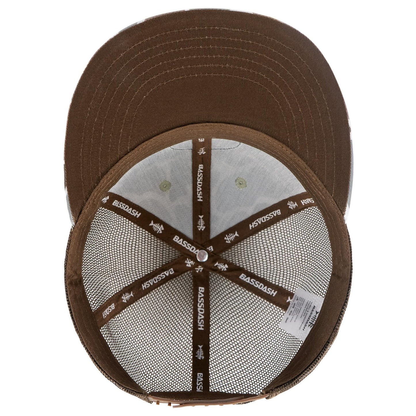 Bassdash Casquette de Camionneur à Bord Plat réglable Snapback Chapeau Maille Dos pour Hommes Femmes pêche Chasse - PATOGAZ