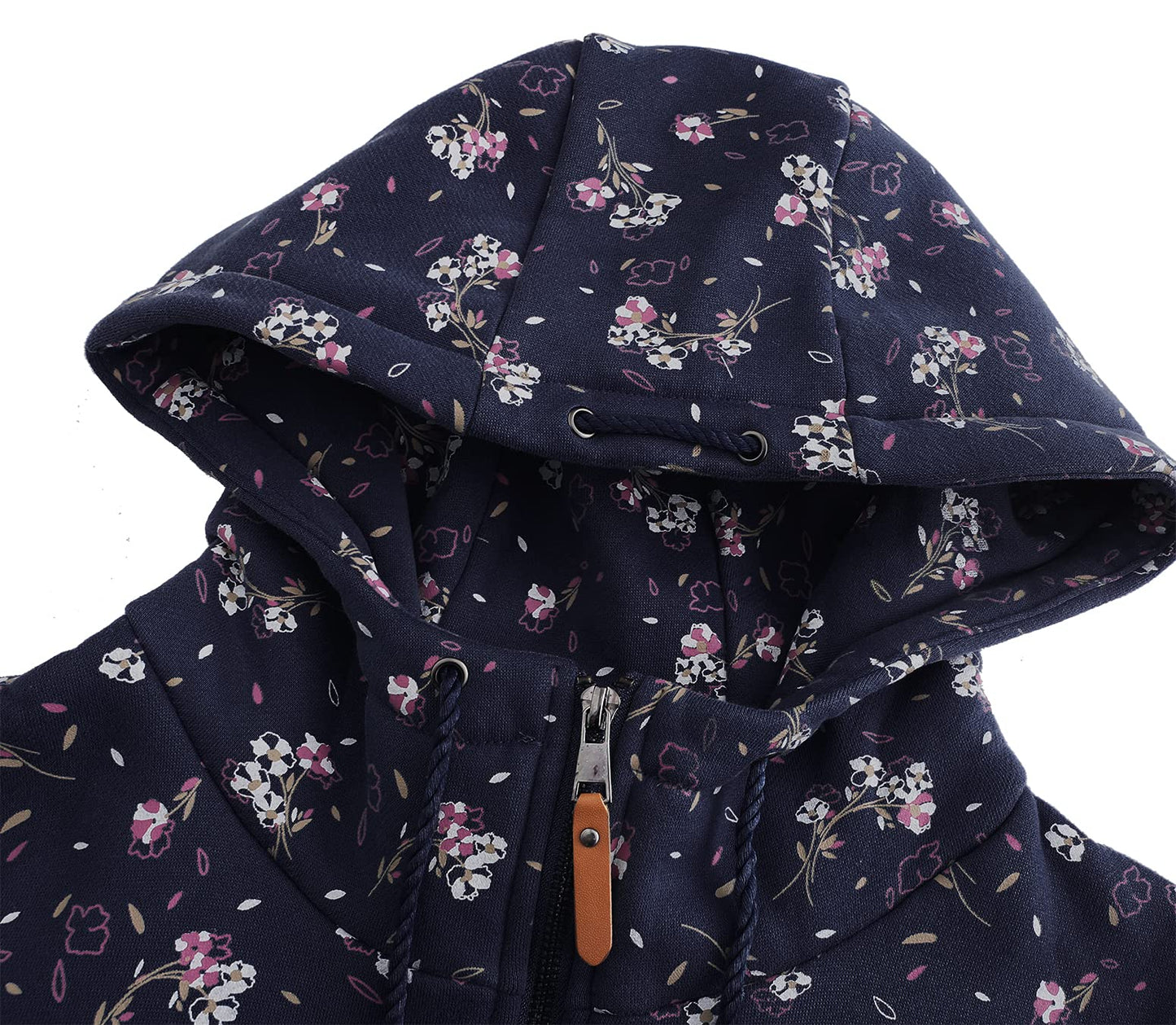 TrendiMax Sweat à Capuche Femme Pull à Capuche avec Fermeture Éclair Hoodie Imprimé pour Femmes - PATOGAZ