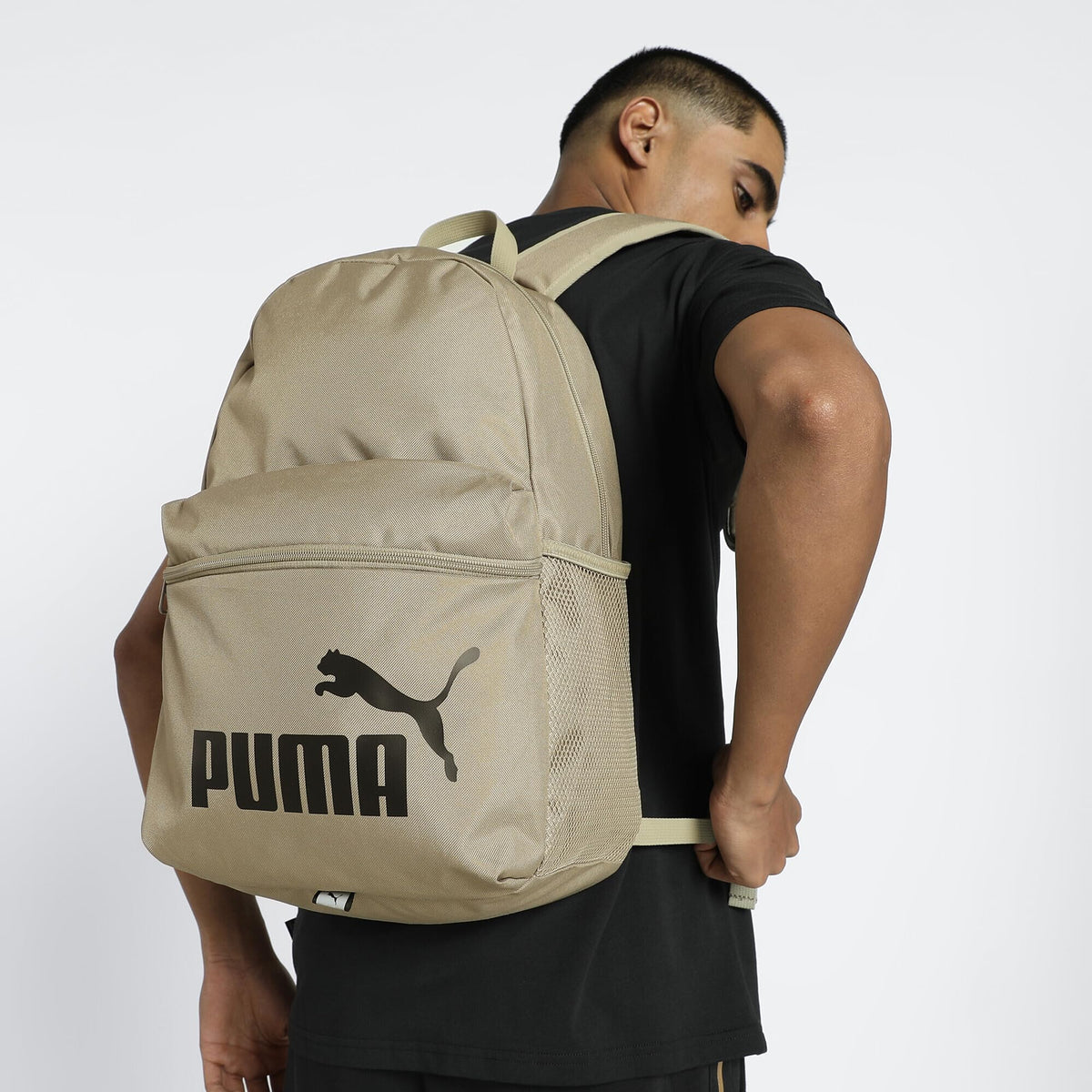 PUMA PUMA PHASE Backpack, Sacs à dos classiques Unisexe, PUMA Black-Gold-No.1 Logo, OSFA - 091164 - PATOGAZ