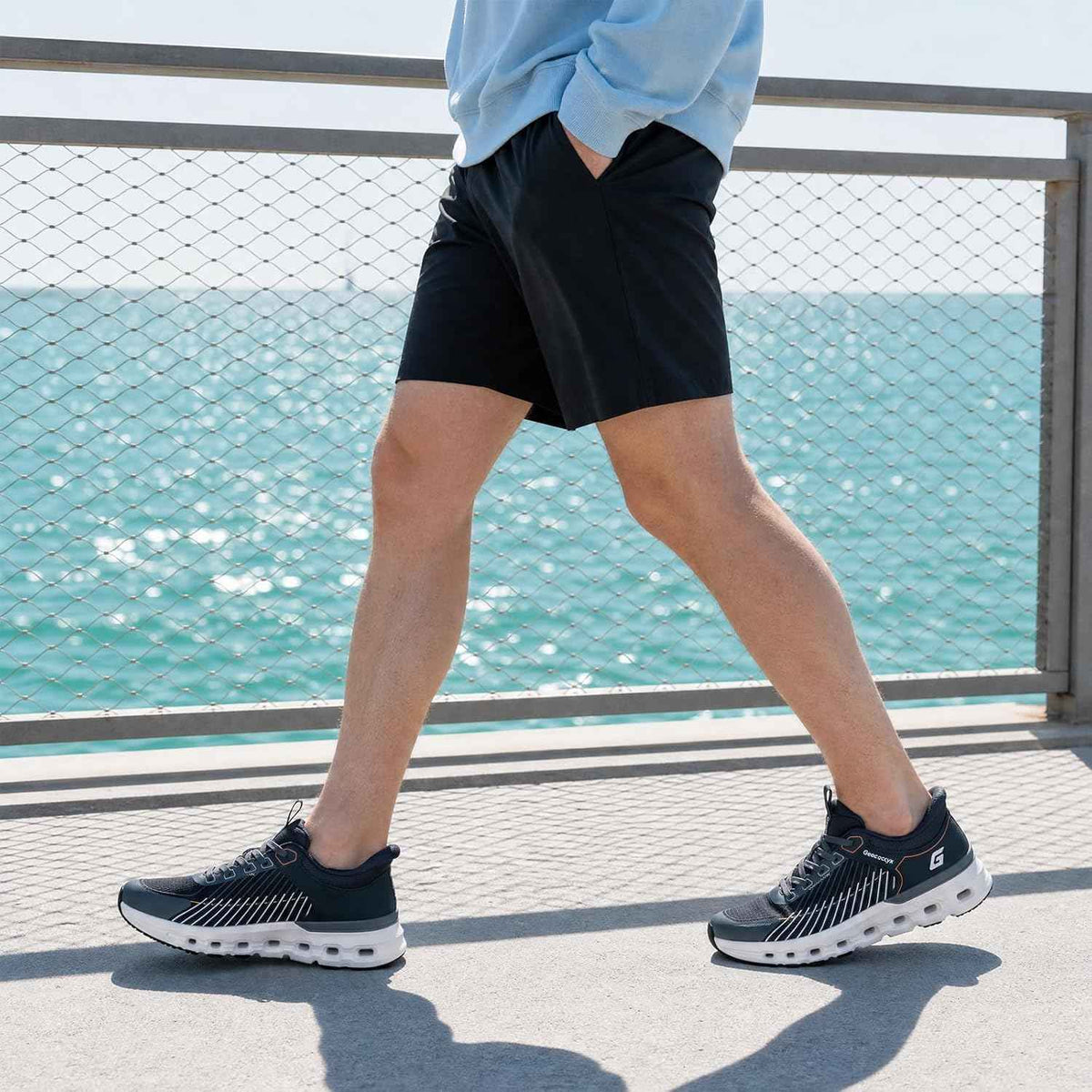Baskets Larges Chaussures de Sport Homme | Chaussures à bout large, Pieds Larges, Respirant, Antidérapant, Amorti, pour Sorties quotidiennes, Fitness, Jogging