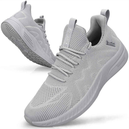 Feethit Baskets et Chaussures de Sport Homme Tennis Running Marche Sneakers | Mesh respirant, intérieur doux, amorti EVA, semelle en caoutchouc antidérapante, lacets réglables, sport et quotidien