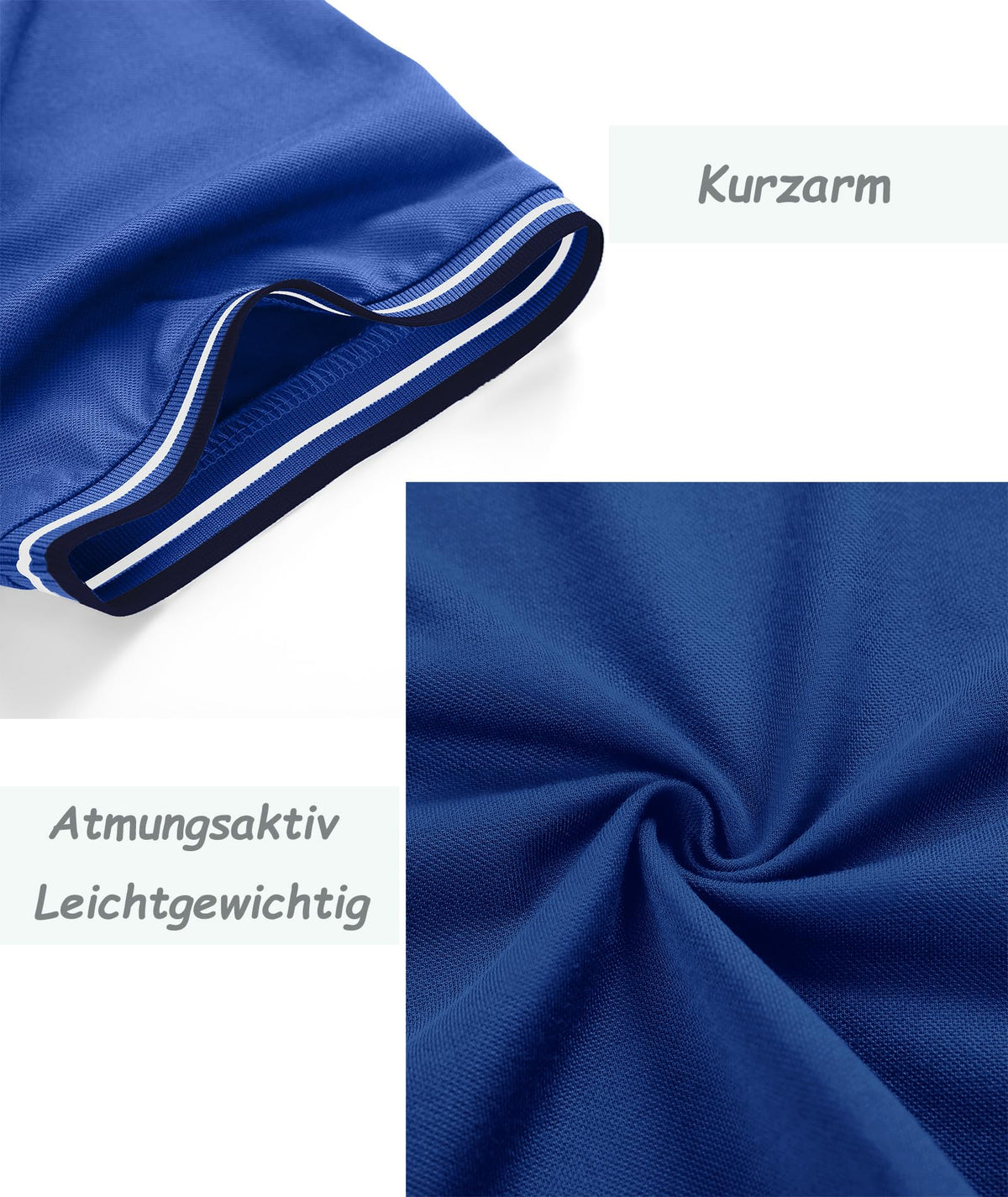 Pack 3 Polos Homme — Respirant Séchage Rapide
