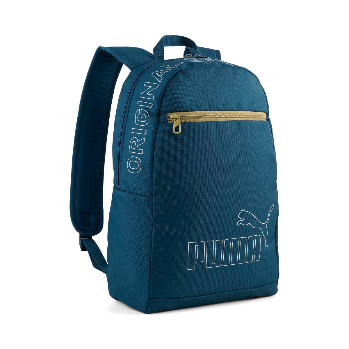PUMA PUMA PHASE Backpack, Sacs à dos classiques Unisexe, PUMA Black-Gold-No.1 Logo, OSFA - 091164 - PATOGAZ