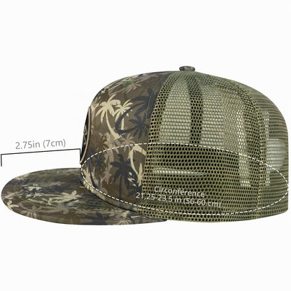 Bassdash Casquette de Camionneur à Bord Plat réglable Snapback Chapeau Maille Dos pour Hommes Femmes pêche Chasse - PATOGAZ