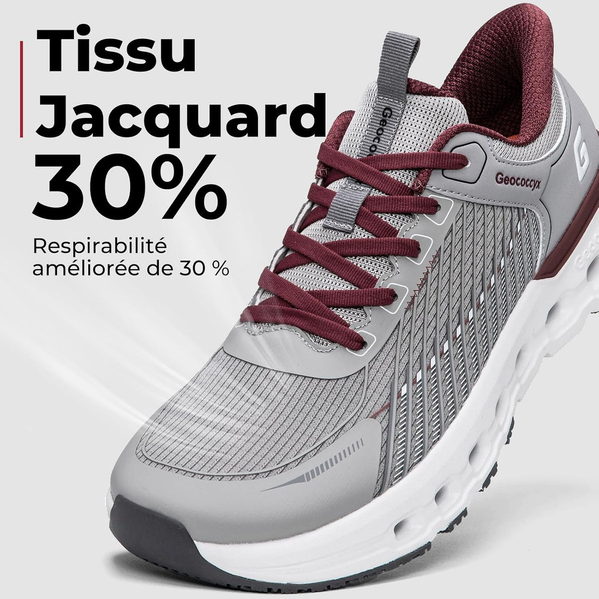 Baskets Larges Chaussures de Sport Homme | Chaussures à bout large, Pieds Larges, Respirant, Antidérapant, Amorti, pour Sorties quotidiennes, Fitness, Jogging - PATOGAZ