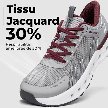 Baskets Larges Chaussures de Sport Homme | Chaussures à bout large, Pieds Larges, Respirant, Antidérapant, Amorti, pour Sorties quotidiennes, Fitness, Jogging - PATOGAZ