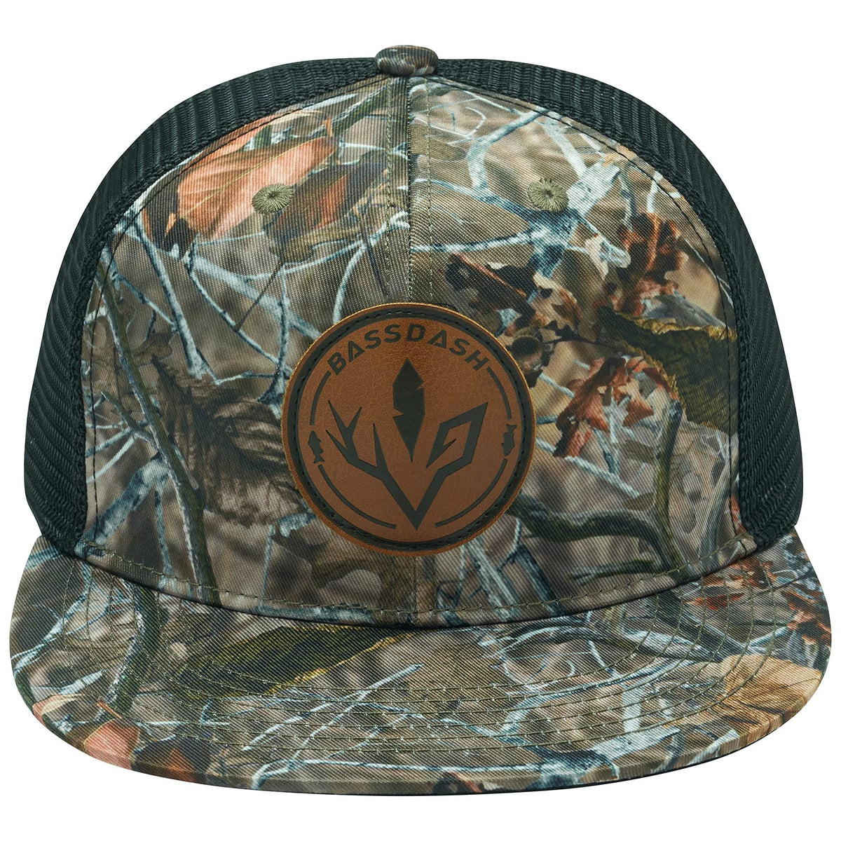 Bassdash Casquette de Camionneur à Bord Plat réglable Snapback Chapeau Maille Dos pour Hommes Femmes pêche Chasse - PATOGAZ