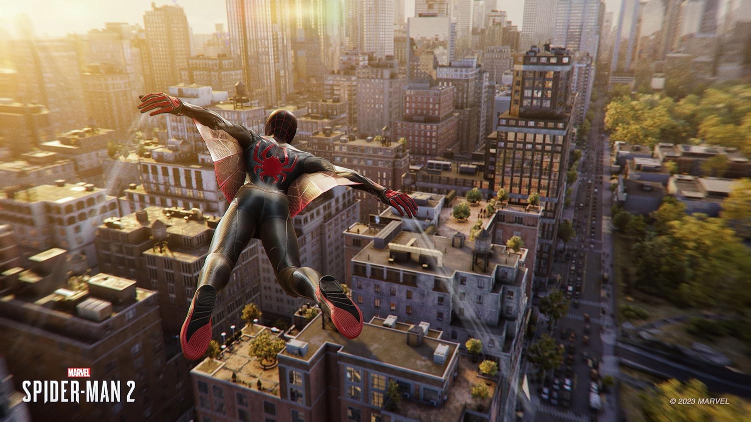 Sony, Marvel's Spider-Man 2 pour PlayStation 5, Jeu d'Action-Aventure en Monde Ouvert, Avec Retour Haptique, Version Physique avec CD, En Français, 1 Joueur, PEGI 16 - PATOGAZ
