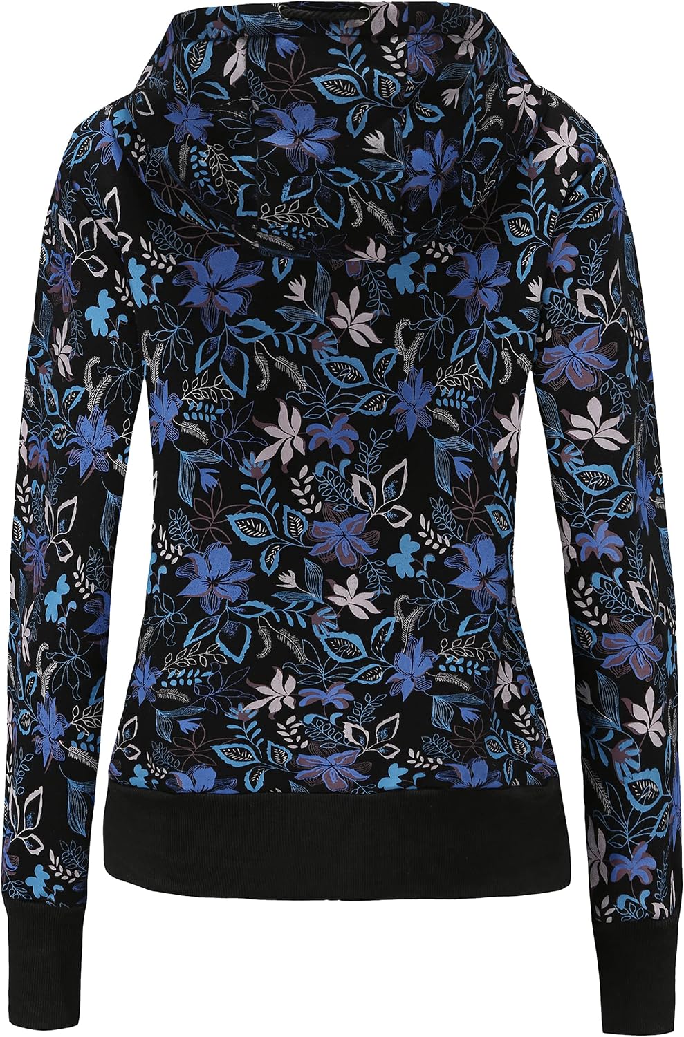TrendiMax Sweat à Capuche Femme Pull à Capuche avec Fermeture Éclair Hoodie Imprimé pour Femmes - PATOGAZ