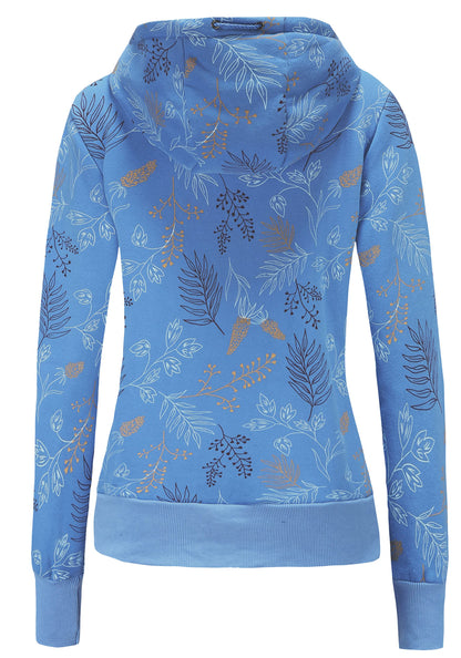 TrendiMax Sweat à Capuche Femme Pull à Capuche avec Fermeture Éclair Hoodie Imprimé pour Femmes - PATOGAZ