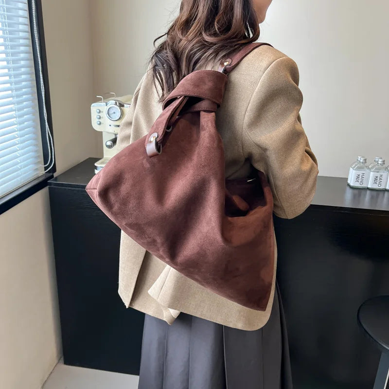 2026 New Fashion Genuine Leather Zipper Closure Shoulder Tote Bag Vintage European American Ladies Casual Large Capacity - PATOGAZ