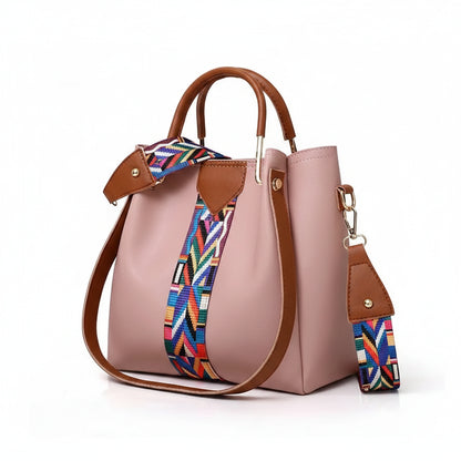 Women's Fashion Four Piece Set Mother Bag Trendy Handheld One Shoulder Crossbody Bag Water Bucket Multi Piece Set Bag - PATOGAZ