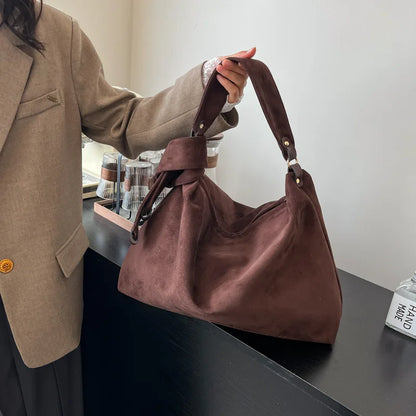 2026 New Fashion Genuine Leather Zipper Closure Shoulder Tote Bag Vintage European American Ladies Casual Large Capacity - PATOGAZ