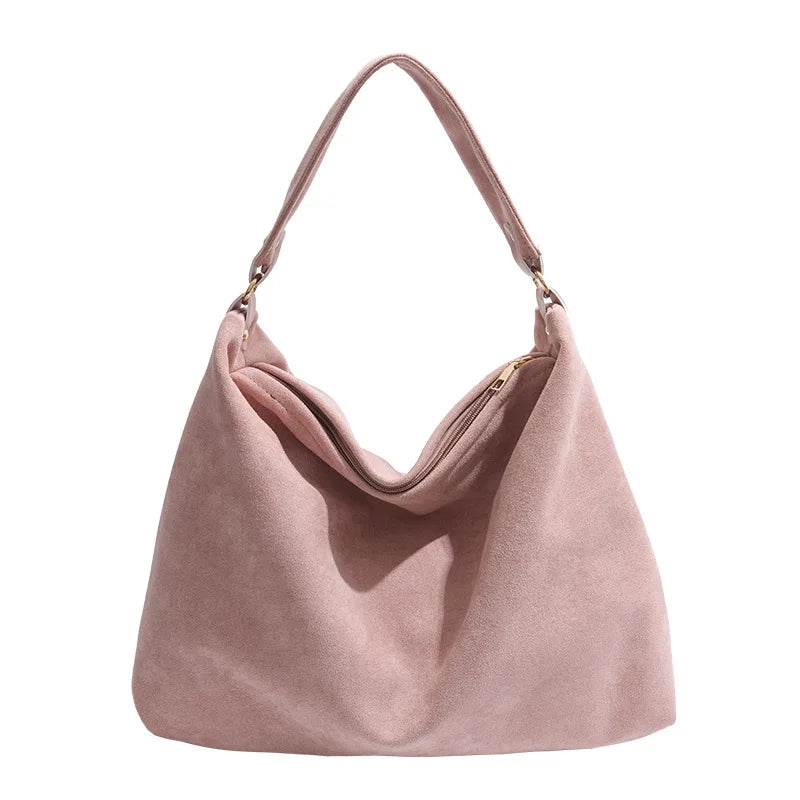 2026 New Fashion Genuine Leather Zipper Closure Shoulder Tote Bag Vintage European American Ladies Casual Large Capacity - PATOGAZ