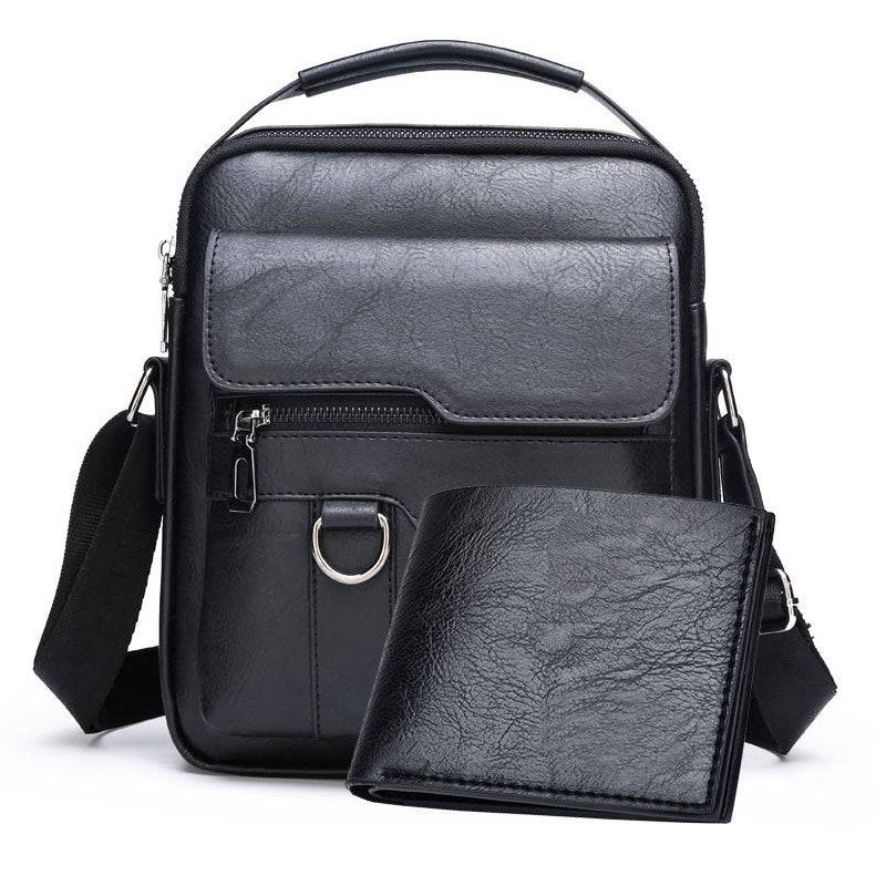 Men's Bag Handbag Shoulder Bag Travel Men's Bag Briefcase Business Computer Bag Men's Crossbody Bag Business Wallet - PATOGAZ