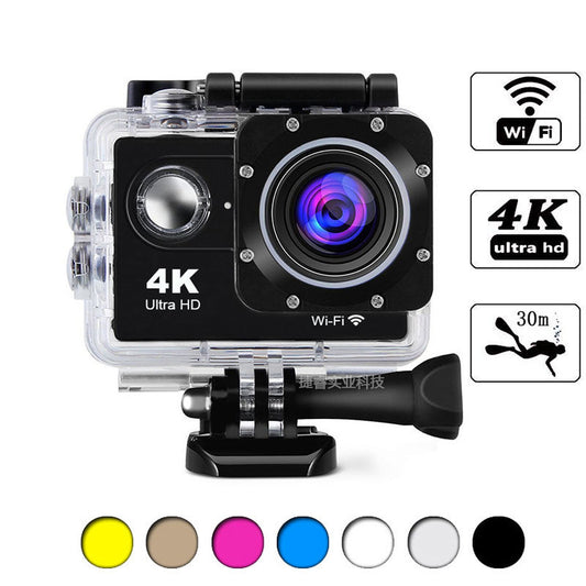 4K sports camera camera wifi diving sports camera DV HD waterproof outdoor underwater camera - PATOGAZ