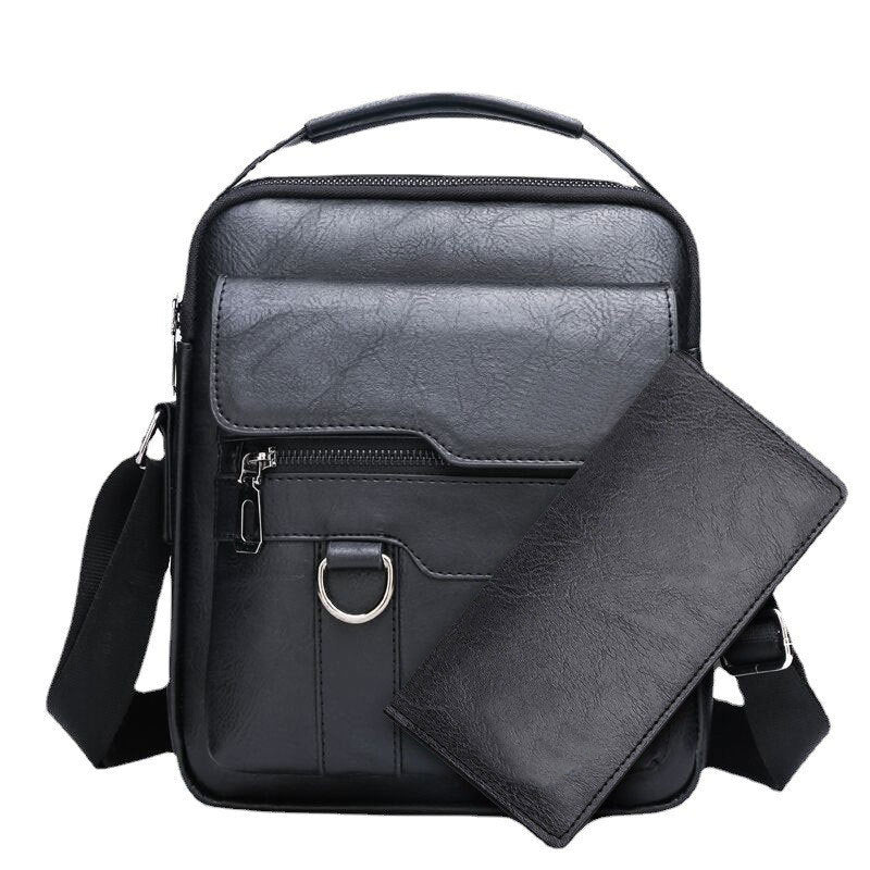 Men's Bag Handbag Shoulder Bag Travel Men's Bag Briefcase Business Computer Bag Men's Crossbody Bag Business Wallet - PATOGAZ
