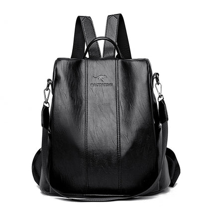 Backpack New Anti-theft Women's Backpack Korean Style Simple All-match Shoulder Bag Fashionable Elegant Student Backpack - PATOGAZ