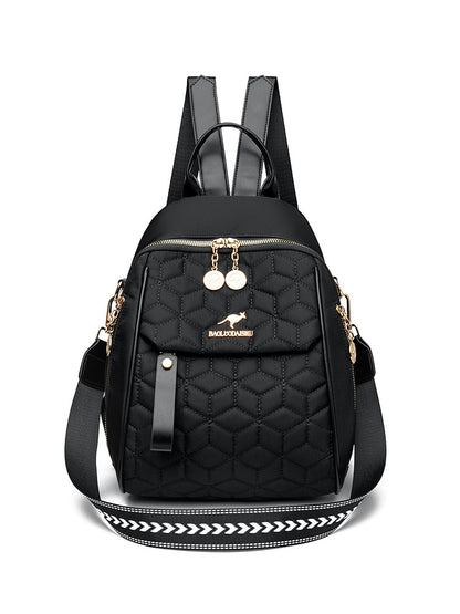 Cross-border New Women's Bag 2025 Casual Korean Women's Oxford Backpack Fashion Urban Commuter Travel Backpack - PATOGAZ