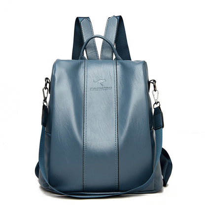 Backpack New Anti-theft Women's Backpack Korean Style Simple All-match Shoulder Bag Fashionable Elegant Student Backpack - PATOGAZ