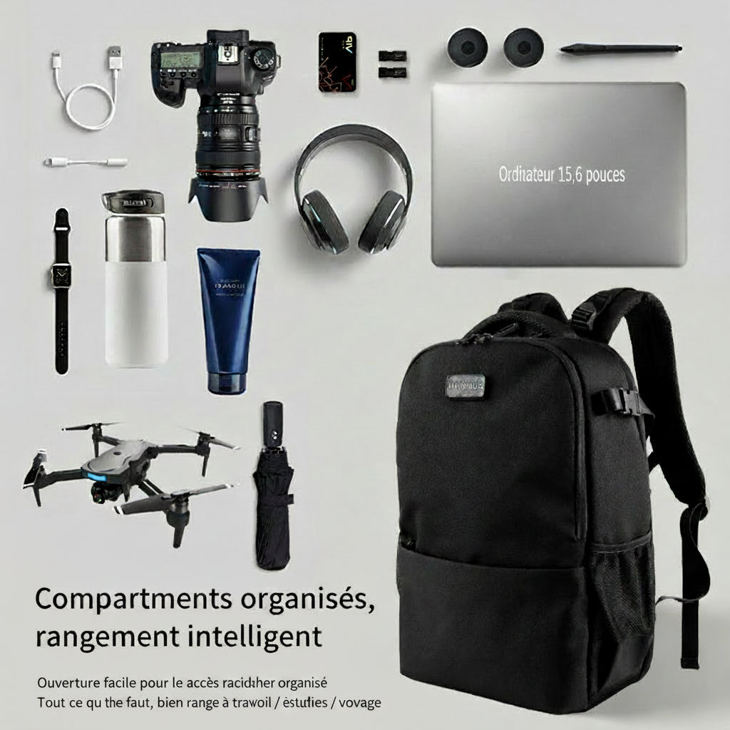 Drone Storage Backpack, Waterproof Camera Bag, Men's and Women's Slr Photography Bag, Cross-Border Computer Bag, Camera - PATOGAZ