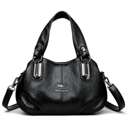 Handbag Women's Summer New Women's Shoulder Crossbody Bag Fashionable All-match Middle-aged and Elderly Mother's Hand Bag Small Satchel - PATOGAZ