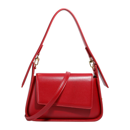 Red Bag for Women 2026 New Style Underarm Bag Light Luxury Brand Bridal Wedding Bag Daily Use Crossbody Handbag - PATOGAZ