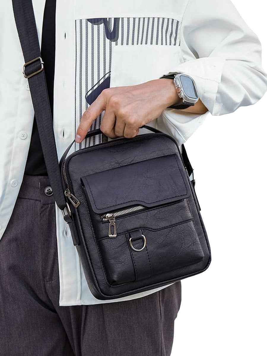 Men's Bag Handbag Shoulder Bag Travel Men's Bag Briefcase Business Computer Bag Men's Crossbody Bag Business Wallet - PATOGAZ