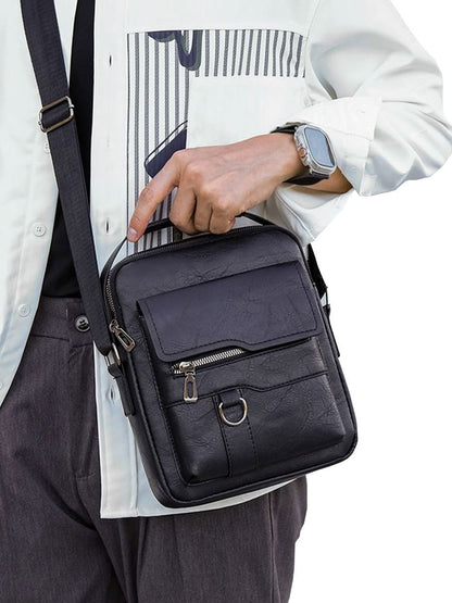 Men's Bag Handbag Shoulder Bag Travel Men's Bag Briefcase Business Computer Bag Men's Crossbody Bag Business Wallet - PATOGAZ