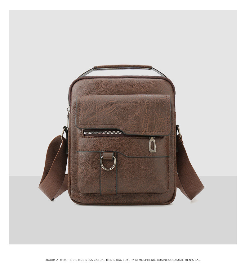 Men's Bag Handbag Shoulder Bag Travel Men's Bag Briefcase Business Computer Bag Men's Crossbody Bag Business Wallet - PATOGAZ