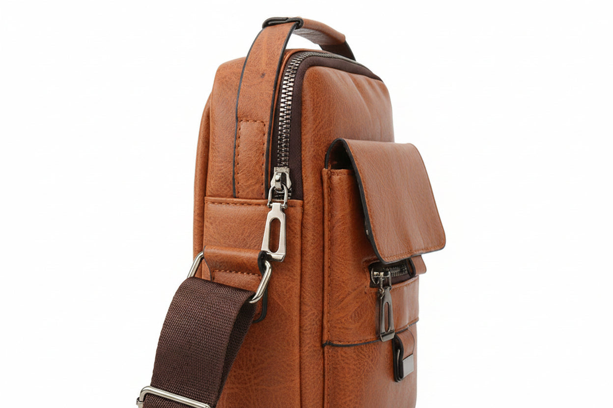 Men's Bag Handbag Shoulder Bag Travel Men's Bag Briefcase Business Computer Bag Men's Crossbody Bag Business Wallet - PATOGAZ