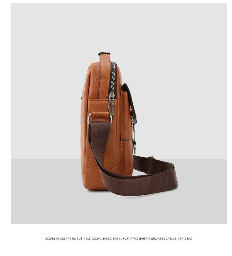 Men's Bag Handbag Shoulder Bag Travel Men's Bag Briefcase Business Computer Bag Men's Crossbody Bag Business Wallet - PATOGAZ