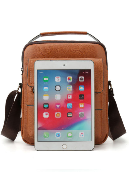 Men's Bag Handbag Shoulder Bag Travel Men's Bag Briefcase Business Computer Bag Men's Crossbody Bag Business Wallet - PATOGAZ