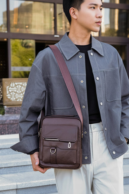 Men's Bag Handbag Shoulder Bag Travel Men's Bag Briefcase Business Computer Bag Men's Crossbody Bag Business Wallet - PATOGAZ