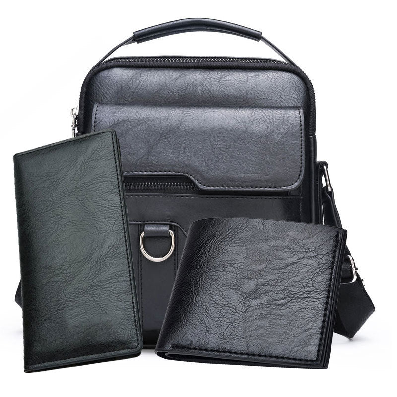 Men's Bag Handbag Shoulder Bag Travel Men's Bag Briefcase Business Computer Bag Men's Crossbody Bag Business Wallet - PATOGAZ