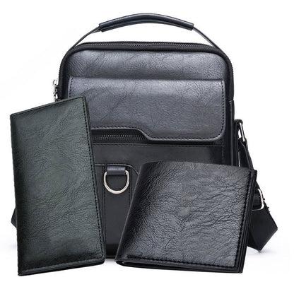 Men's Bag Handbag Shoulder Bag Travel Men's Bag Briefcase Business Computer Bag Men's Crossbody Bag Business Wallet - PATOGAZ