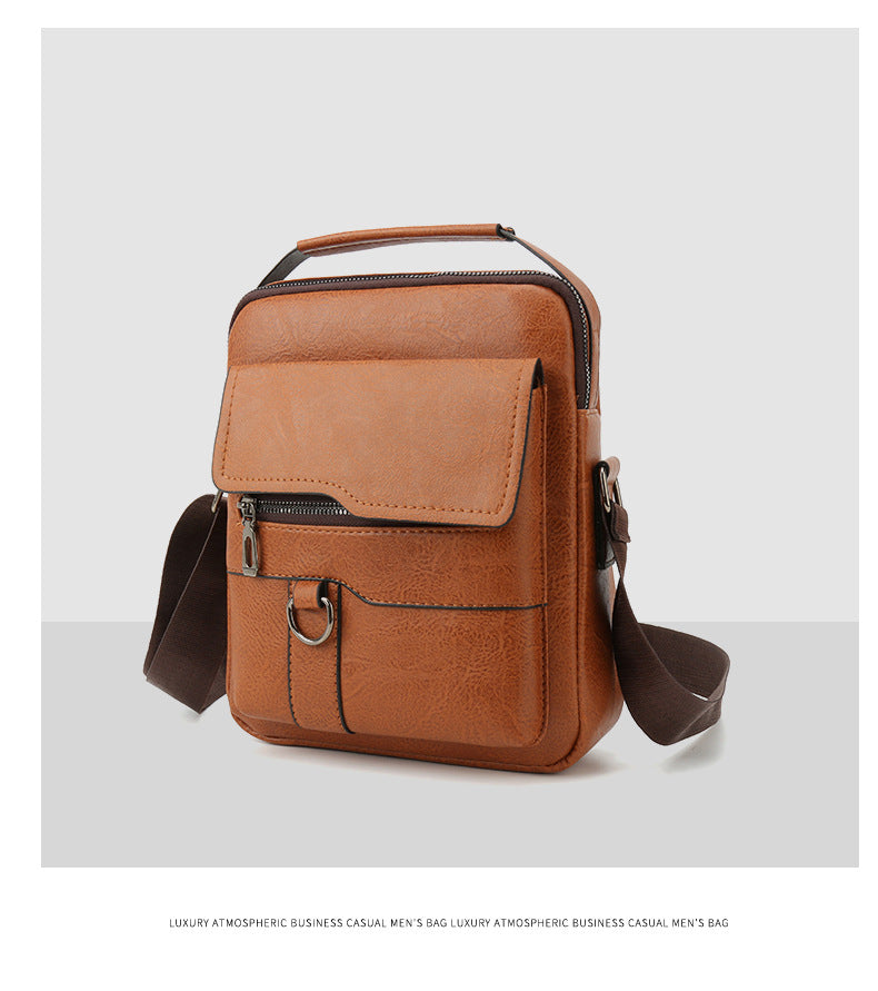 Men's Bag Handbag Shoulder Bag Travel Men's Bag Briefcase Business Computer Bag Men's Crossbody Bag Business Wallet - PATOGAZ