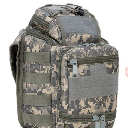 Cross-Border Plover Saddle Bag, Cross-Border Outdoor Multi-Functional Tactical Crossbody Bag, Military Fan Cycling Camera Bag, Camouflage Cycling Bag - PATOGAZ