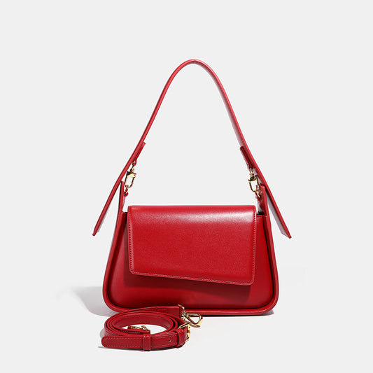 Red Bag for Women 2026 New Style Underarm Bag Light Luxury Brand Bridal Wedding Bag Daily Use Crossbody Handbag - PATOGAZ