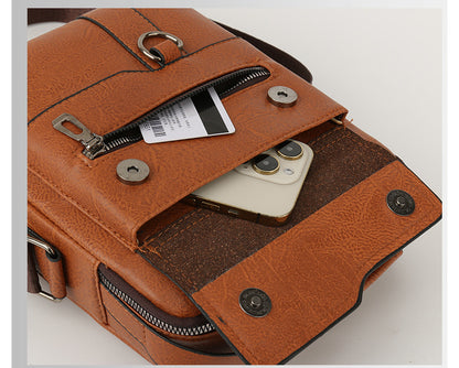 Men's Bag Handbag Shoulder Bag Travel Men's Bag Briefcase Business Computer Bag Men's Crossbody Bag Business Wallet - PATOGAZ